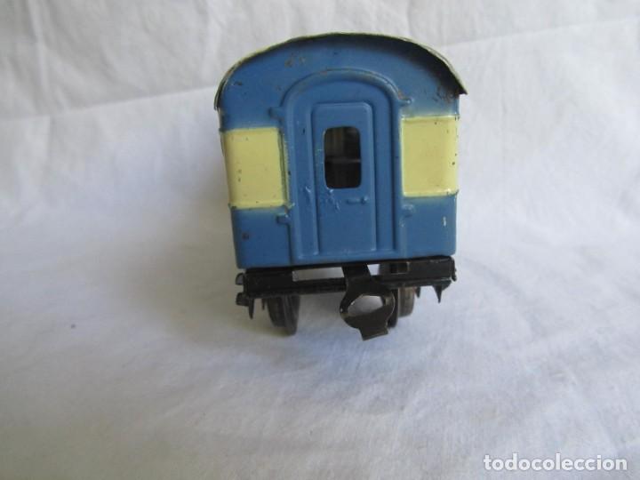 Trenes escala: Vag&oacute;n de tren de hojalata - Foto 5