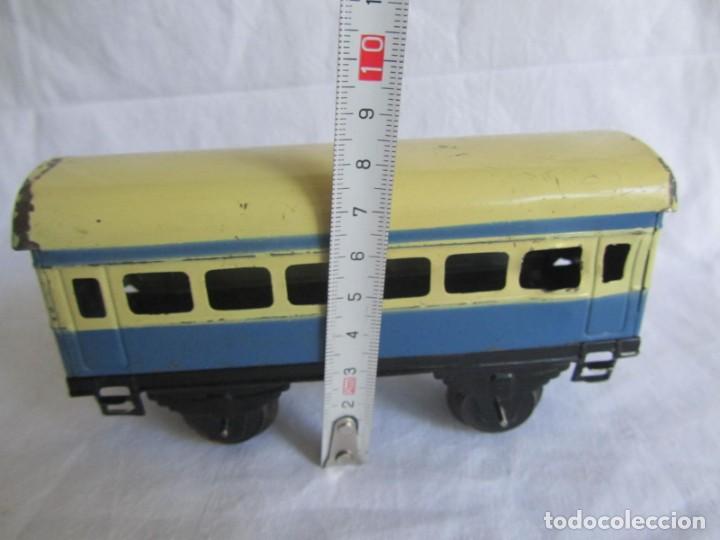 Trenes escala: Vag&oacute;n de tren de hojalata - Foto 11