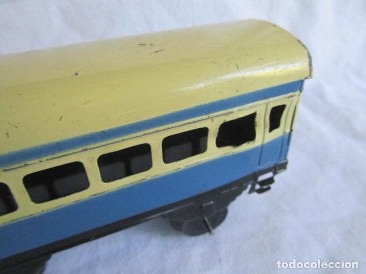 Trenes escala: Vag&oacute;n de tren de hojalata - Foto 12