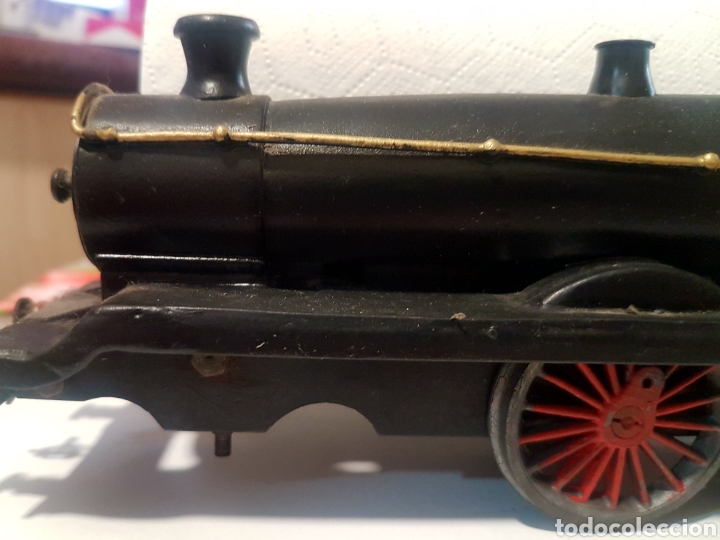 Trenes escala: Locomotora escala 0 de lat&oacute;n - Foto 3