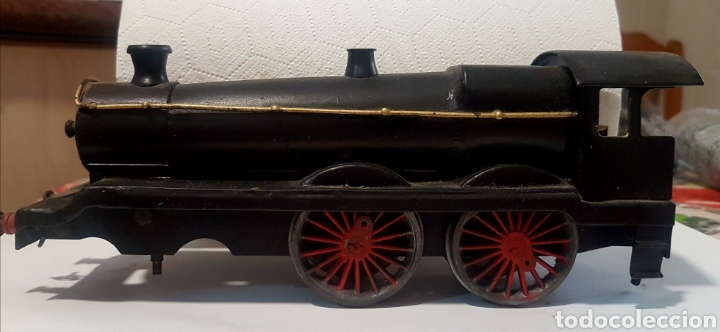 Trenes escala: Locomotora escala 0 de lat&oacute;n - Foto 4