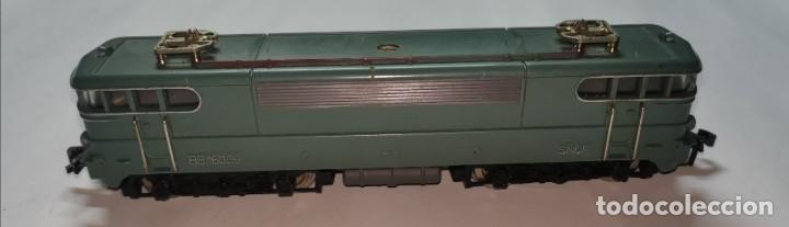Locomotive électrique Hornby HO Meccano BB-16009 - SNCF Verte, Vintage, Analogique