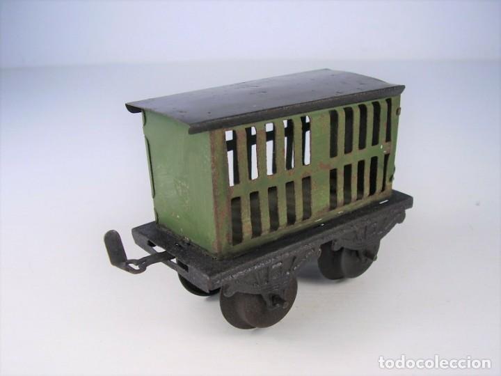 Trenes escala: Vag&oacute;n transporte de ganado - Foto 2