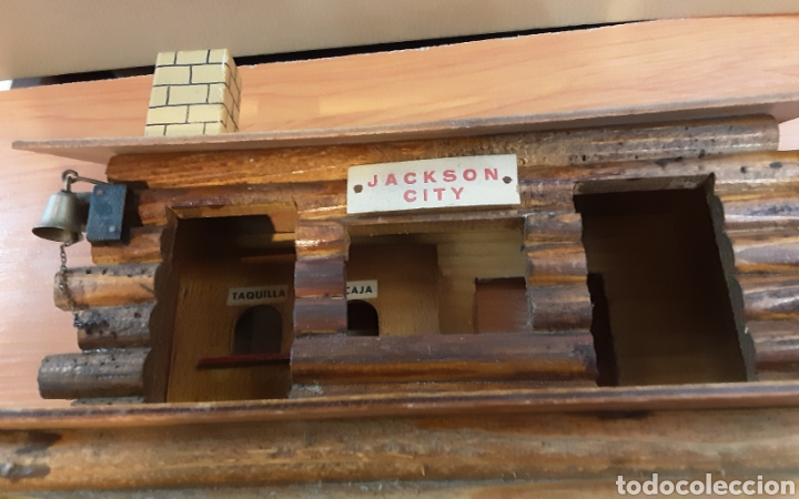 Trenes escala: Estaci&oacute;n madera Jackson City - Foto 2