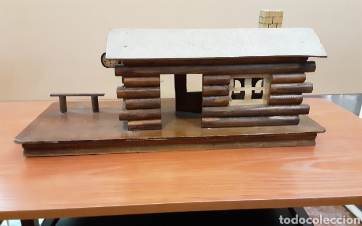 Trenes escala: Estaci&oacute;n madera Jackson City - Foto 3