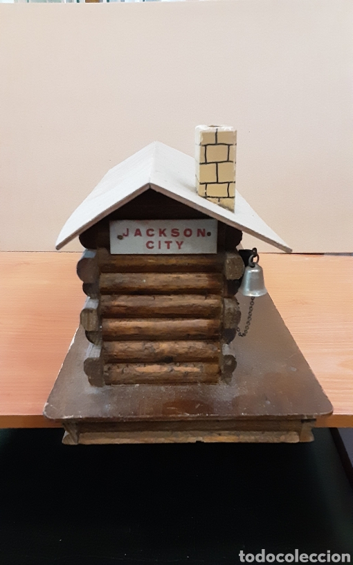 Trenes escala: Estaci&oacute;n madera Jackson City - Foto 4