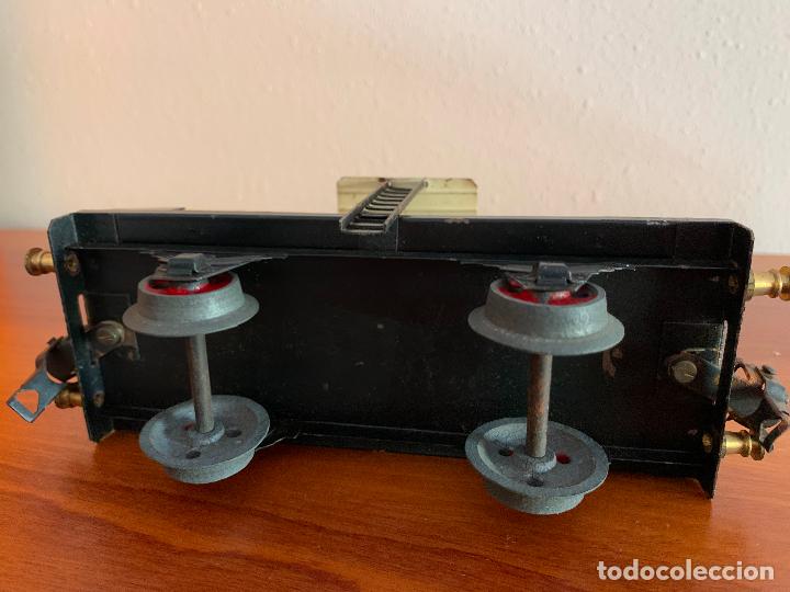 Trenes escala: ELECTROTREN ESCALA 0 VAGON CISTERNA LECHE - Foto 12