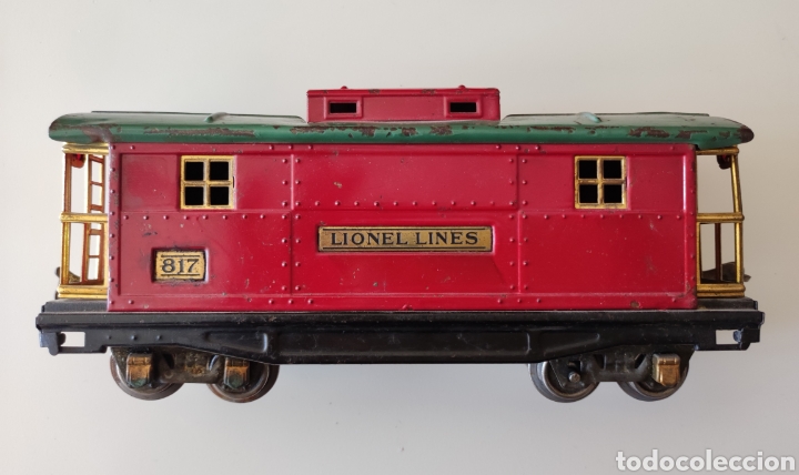Trenes escala: Vag&oacute;n Lionel. Caboose 1935 - Foto 2