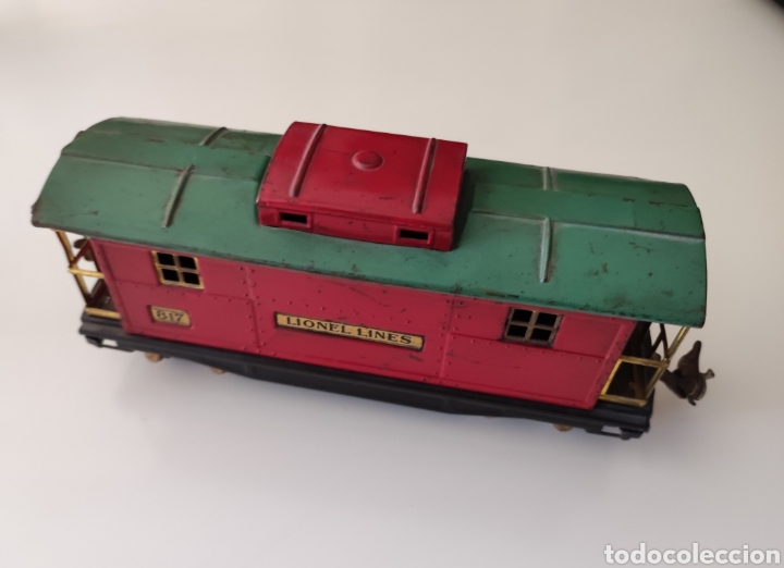 Trenes escala: Vag&oacute;n Lionel. Caboose 1935 - Foto 4