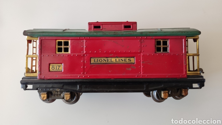Trenes escala: Vag&oacute;n Lionel. Caboose 1935 - Foto 1