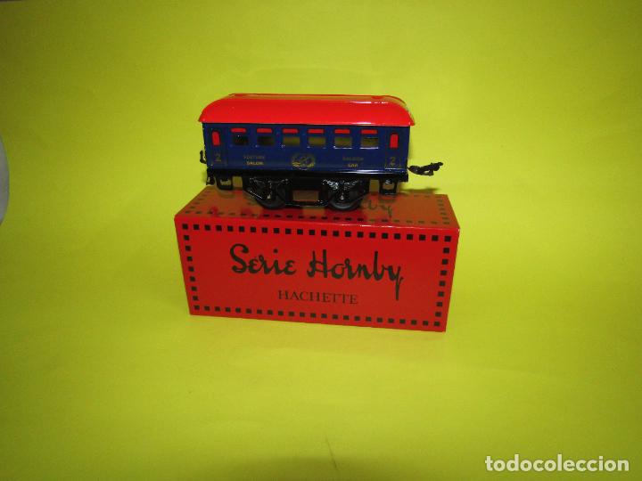 Trenes Escala: Coche Salón 2ª Clase de Chapa Litografiada en Escala *0* de HORNBY Fabricado por HACHETTE - Foto 5 - 303436653