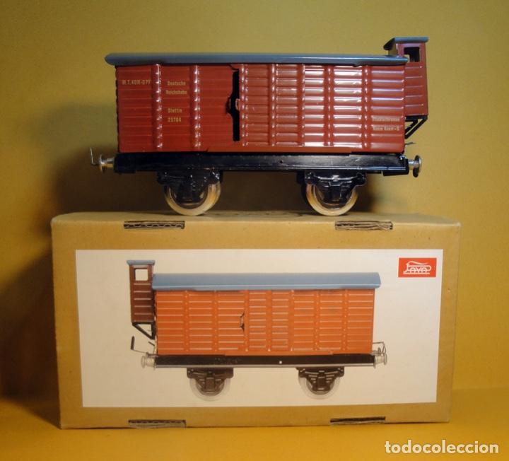 Trenes escala: Vag&oacute;n de carga de Pay&aacute;. Escala 0 - Foto 1