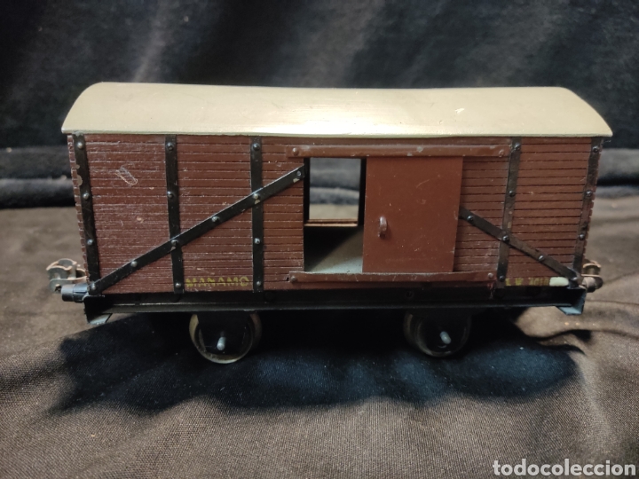 Trenes escala: Manamo vag&oacute;n escala 0, madera - Foto 4