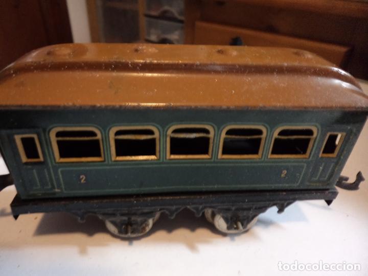 Trenes escala: 2 vagones escala 0 de la marca bing - Foto 4