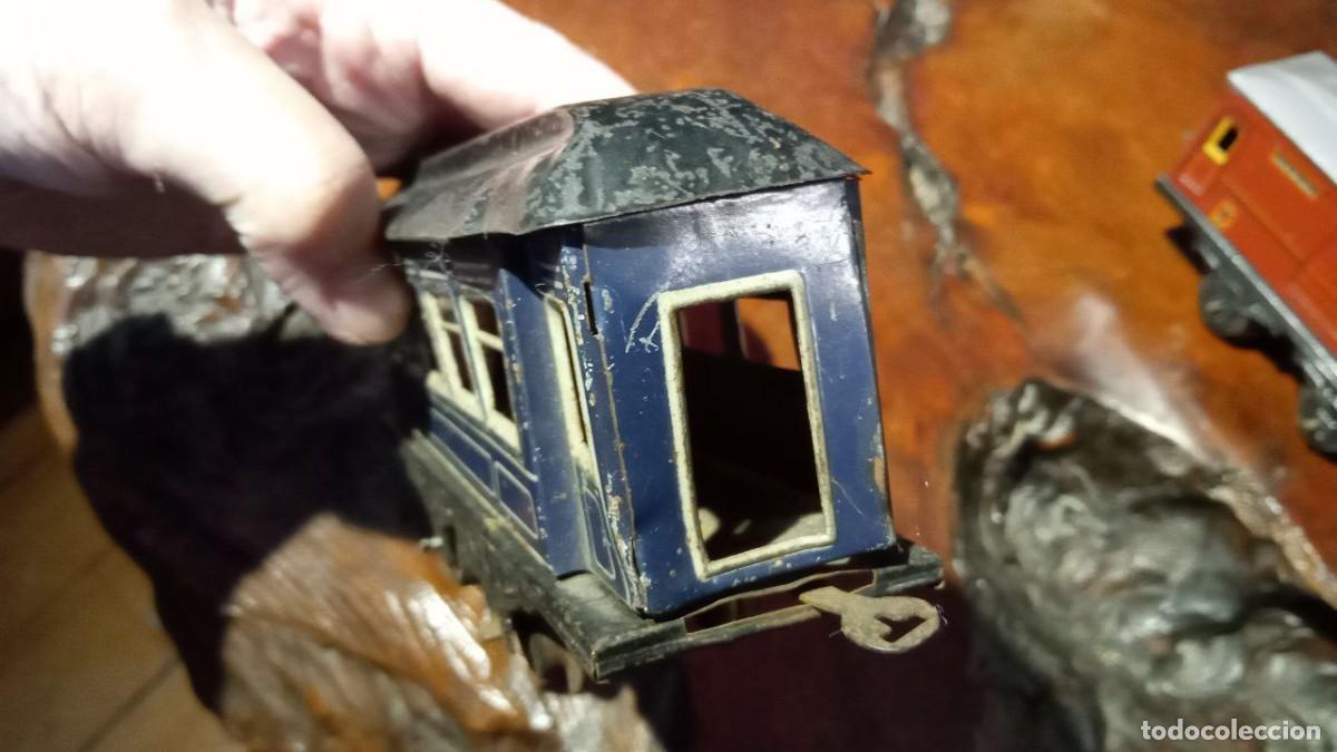 Trenes escala: ANTIGUO VAGON DE PASAGEROS ESCALA 0 - Foto 2
