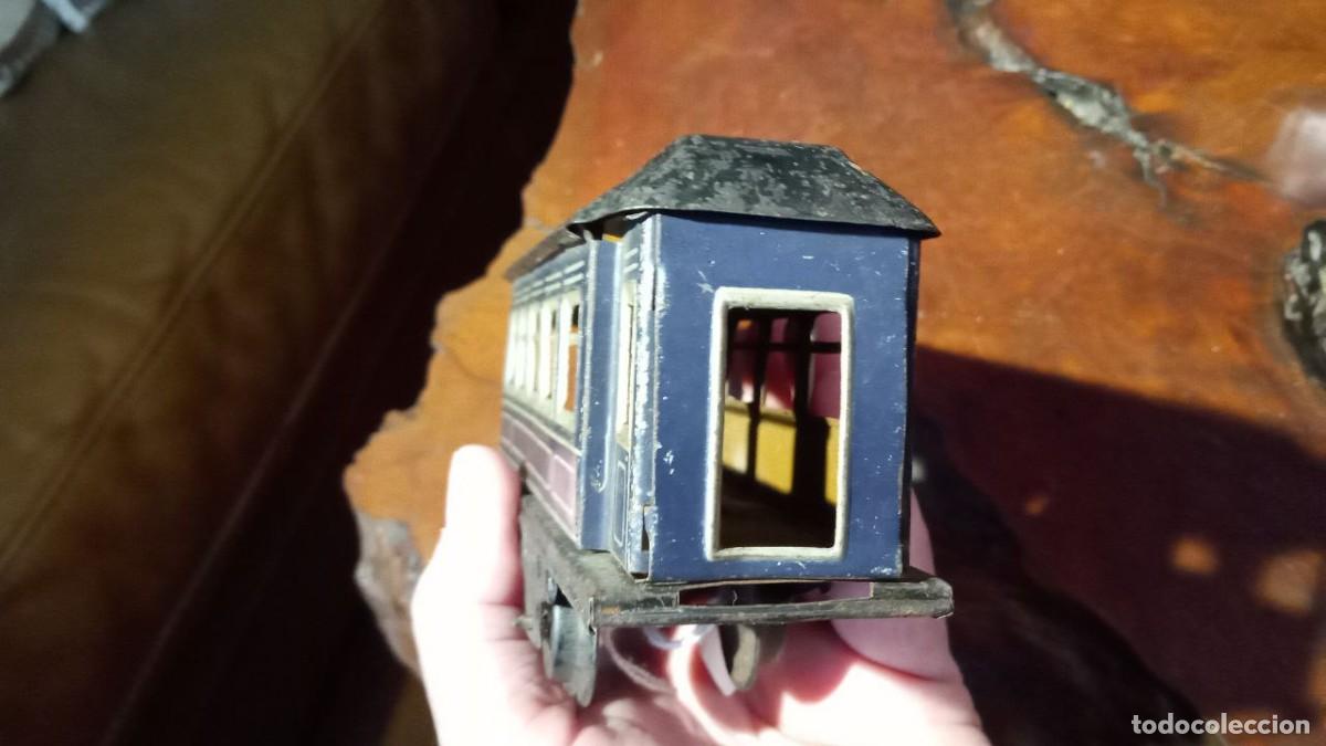 Trenes escala: ANTIGUO VAGON DE PASAGEROS ESCALA 0 - Foto 4