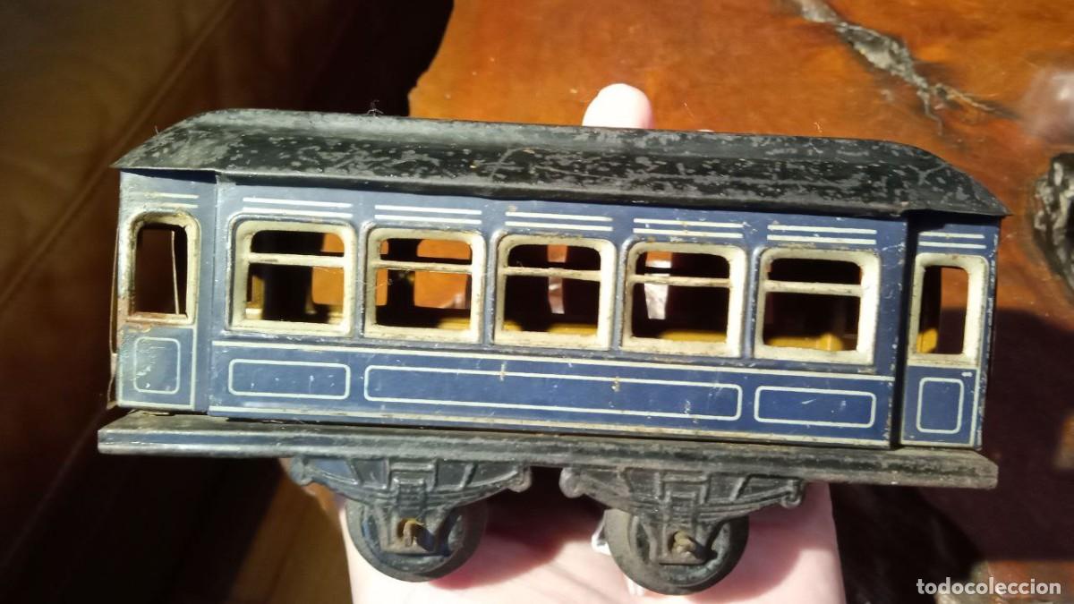 Trenes escala: ANTIGUO VAGON DE PASAGEROS ESCALA 0 - Foto 6