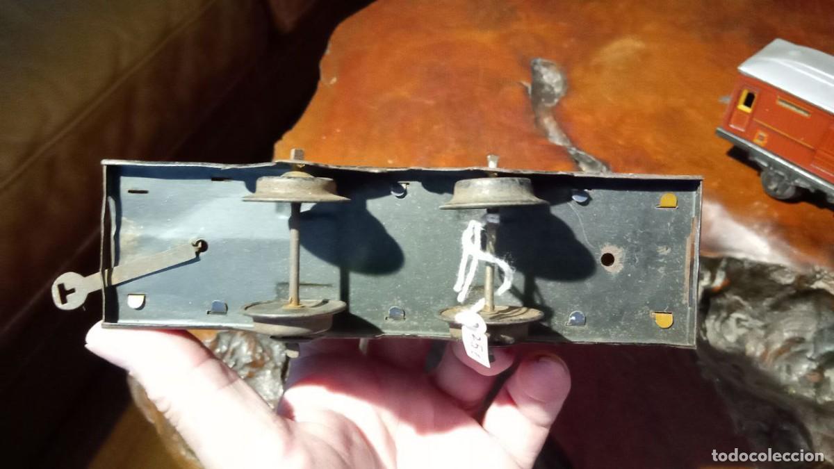 Trenes escala: ANTIGUO VAGON DE PASAGEROS ESCALA 0 - Foto 7