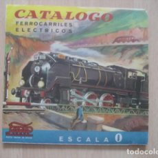 Trenes Escala: CATALOGO TRENES FERROCARRILES ELECTRICOS. ESCALA 0. PAYA 1960