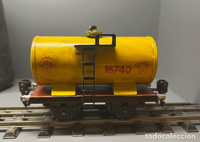 Trenes escala: ANTIGUO VAG&Oacute;N CISTERNA. M&Auml;RKLIN . ESCALA 0. - Foto 2
