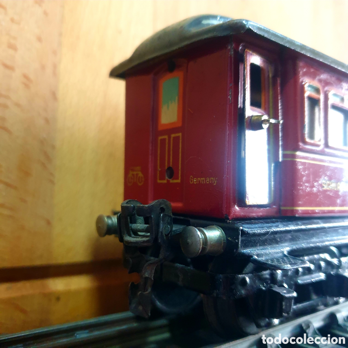 Trenes escala: MARKLIN. Coche cama Mitropa, modelo 1886, de bogies - Foto 2