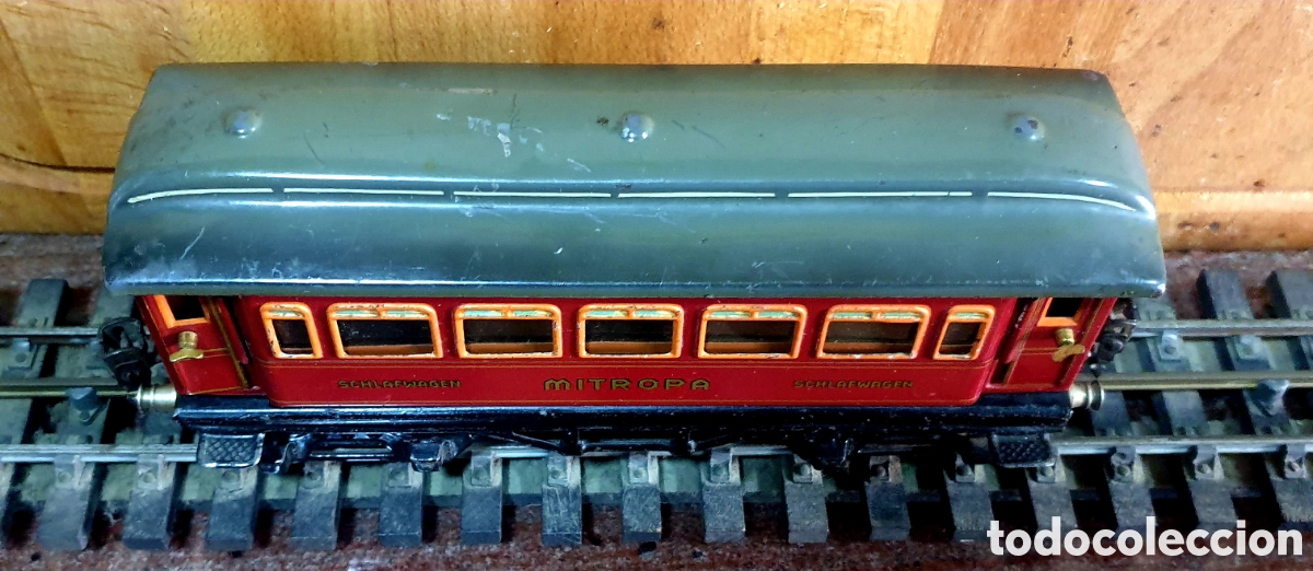 Trenes escala: MARKLIN. Coche cama Mitropa, modelo 1886, de bogies - Foto 4