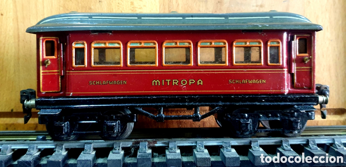 Trenes escala: MARKLIN. Coche cama Mitropa, modelo 1886, de bogies - Foto 5