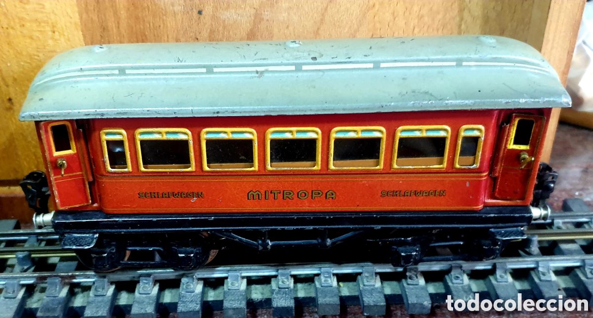 Trenes escala: MARKLIN. Coche cama Mitropa, de bogies - Foto 6