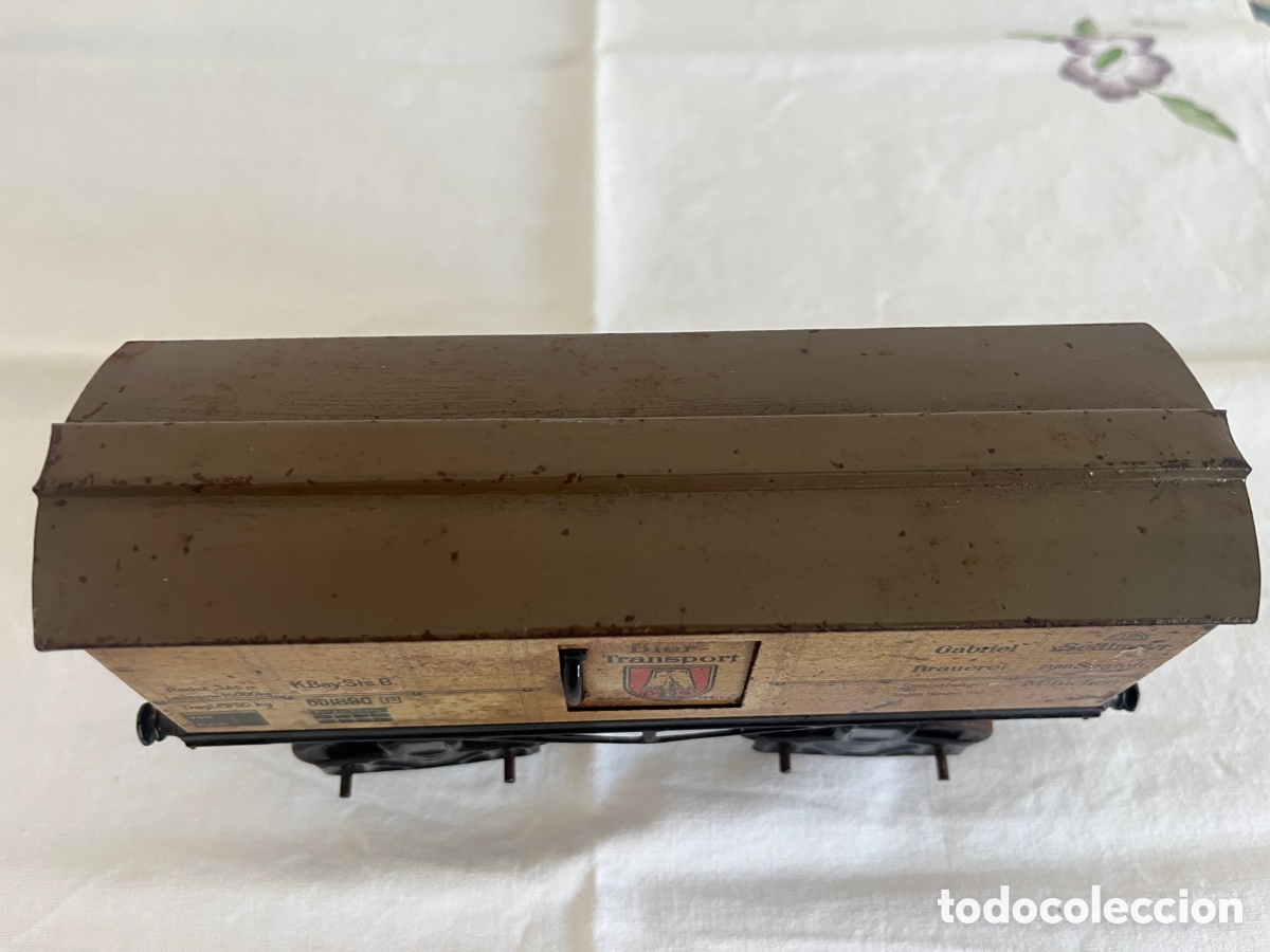 Trenes escala: Vag&oacute;n alem&aacute;n escala 0 - Foto 4
