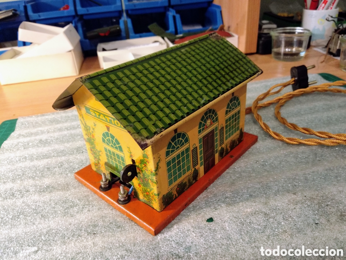 Trenes escala: Caseta transformador LIONEL - Foto 1