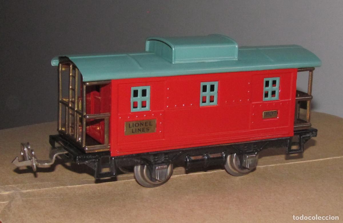 Trenes escala: Lionel escala 0: caboose a ejes - Foto 1