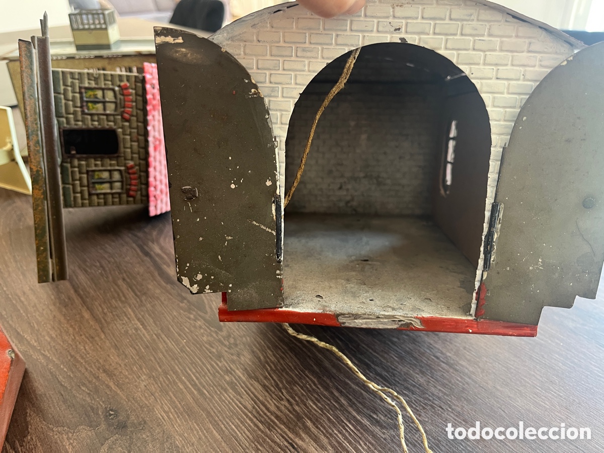 Trenes escala: Lote estaciones metal - Foto 19