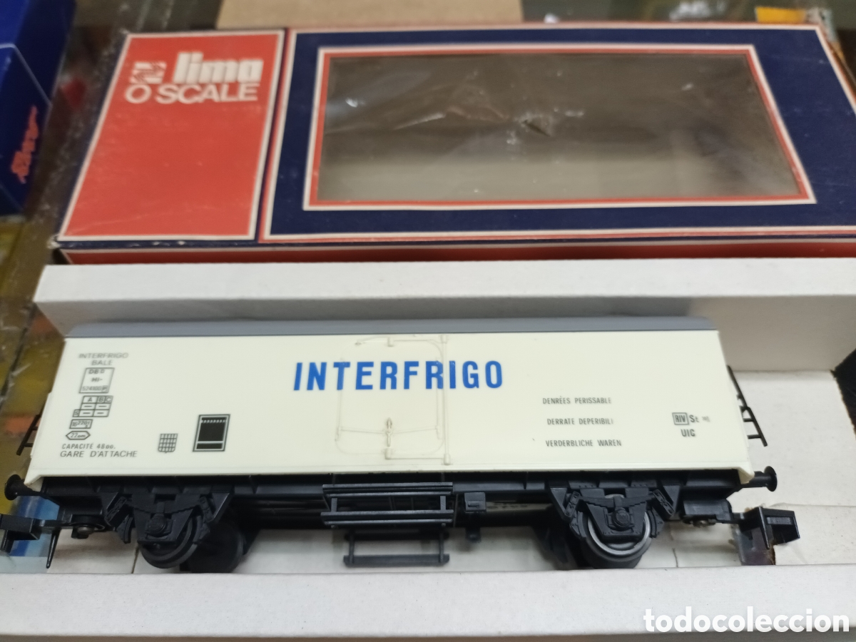 Trenes escala: Escala cero vagon lima 6705 interfrigo - Foto 1