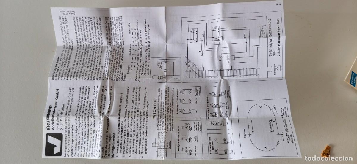 Trenes escala: SE&Ntilde;AL DE BLOQUEO VIESSMANN 4011 HO - Foto 8