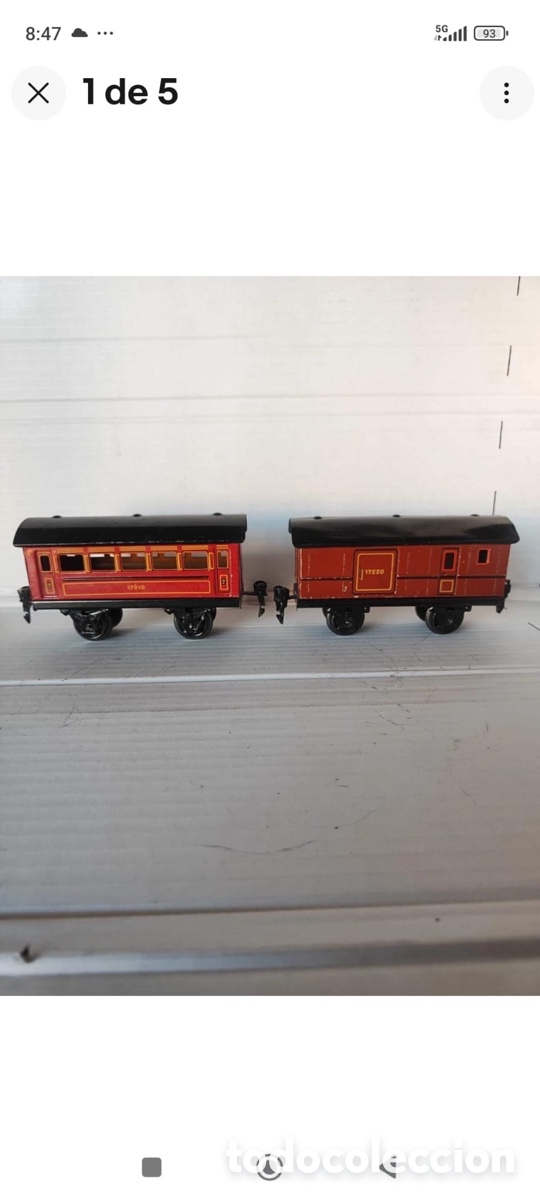 Trenes Escala: Marklin,17210/17220 Spur 0 .