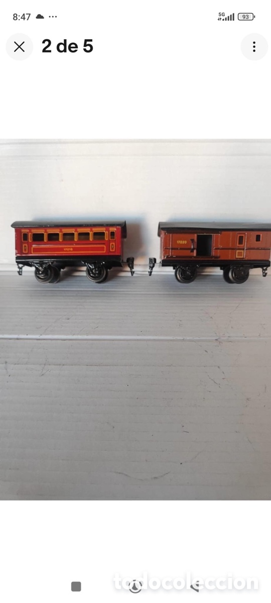 Trenes Escala: Marklin,17210/17220 Spur 0 .