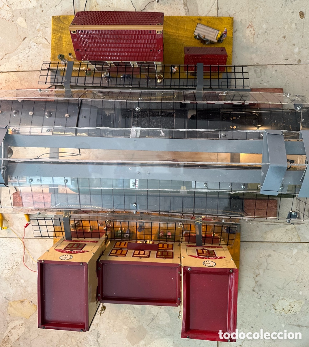 Trenes Escala: Marquesina para estaciones escala 0