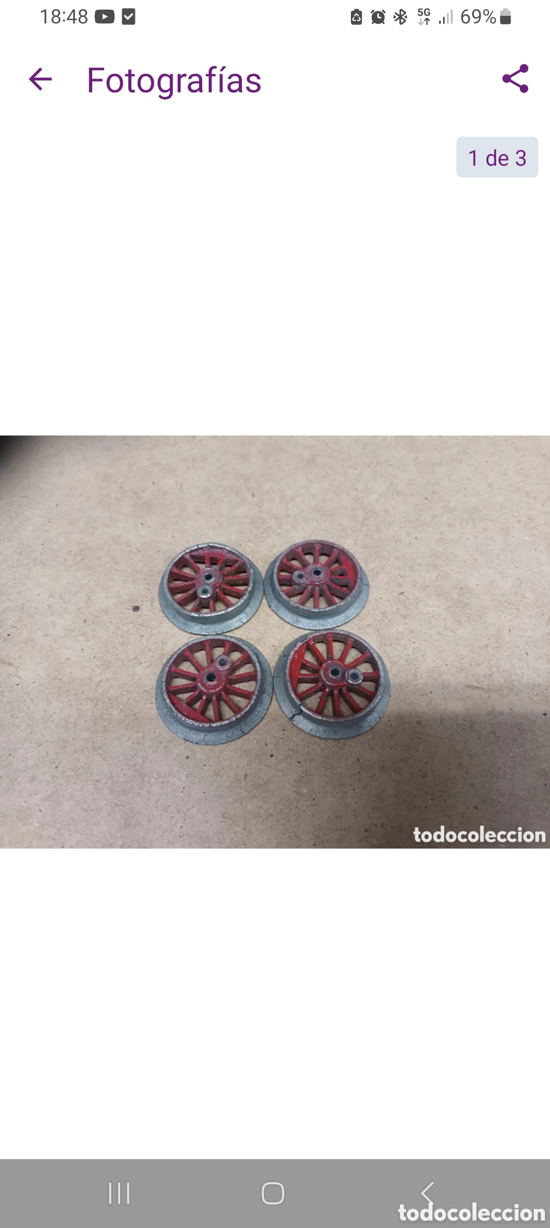 Trenes Escala: 4 ruedas paya 43 mm escala 0