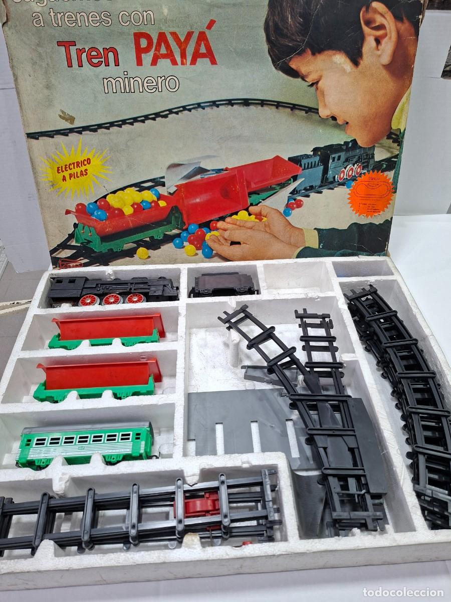 Trenes Escala: Tren minero Paya escala 0 en su caja, con vias, Ref. 2576