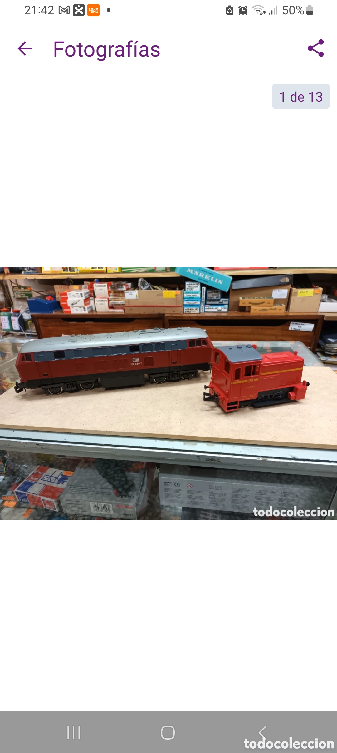 Trenes Escala: 2 locomotoras escala 0 marca lima