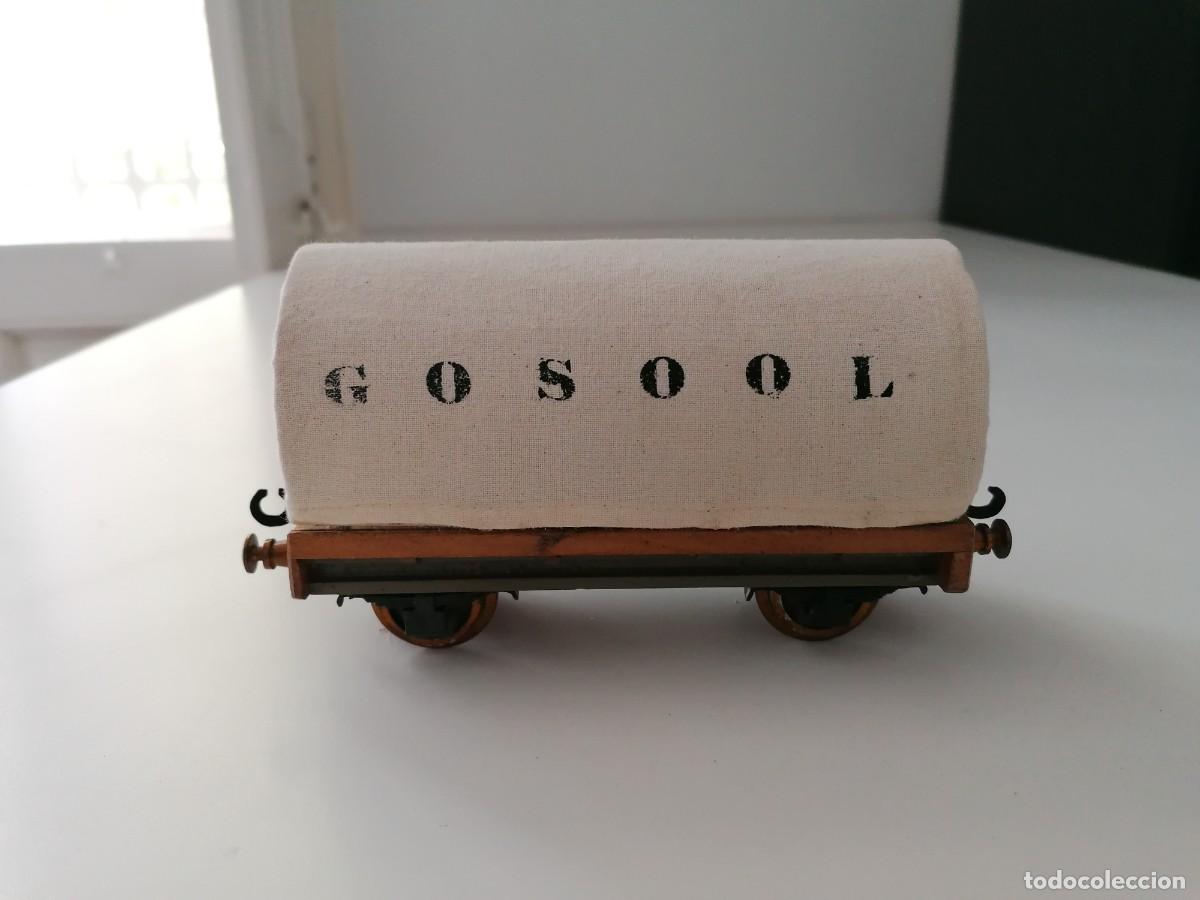 Scale Trains: Tren 0 Vag&oacute;n Telero Figols Gosool Tipo Pay&aacute; Buen Estado