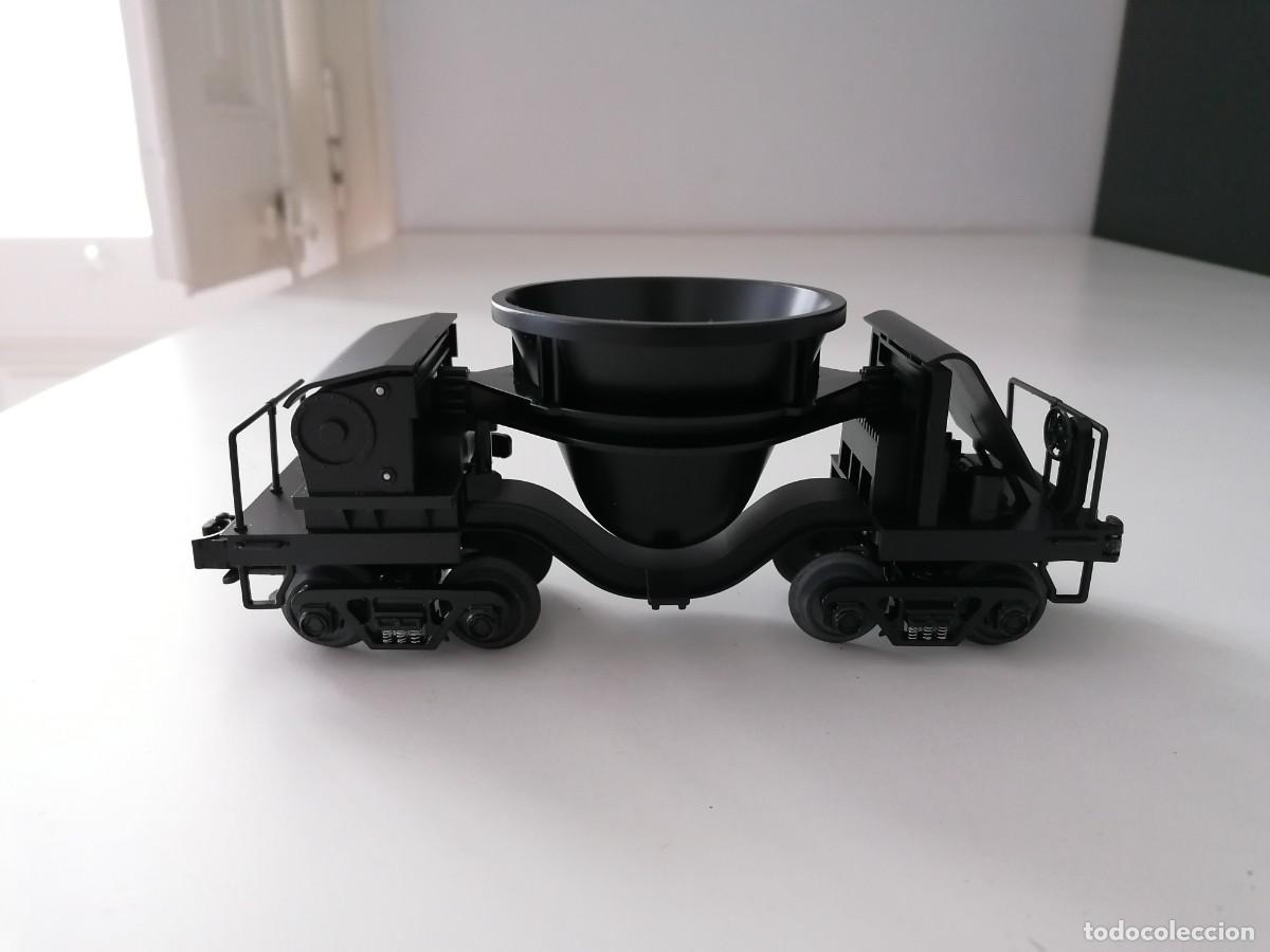 Scale Trains: MTH 0 Vag&oacute;n de Mercanc&iacute;as Negro Buen Estado