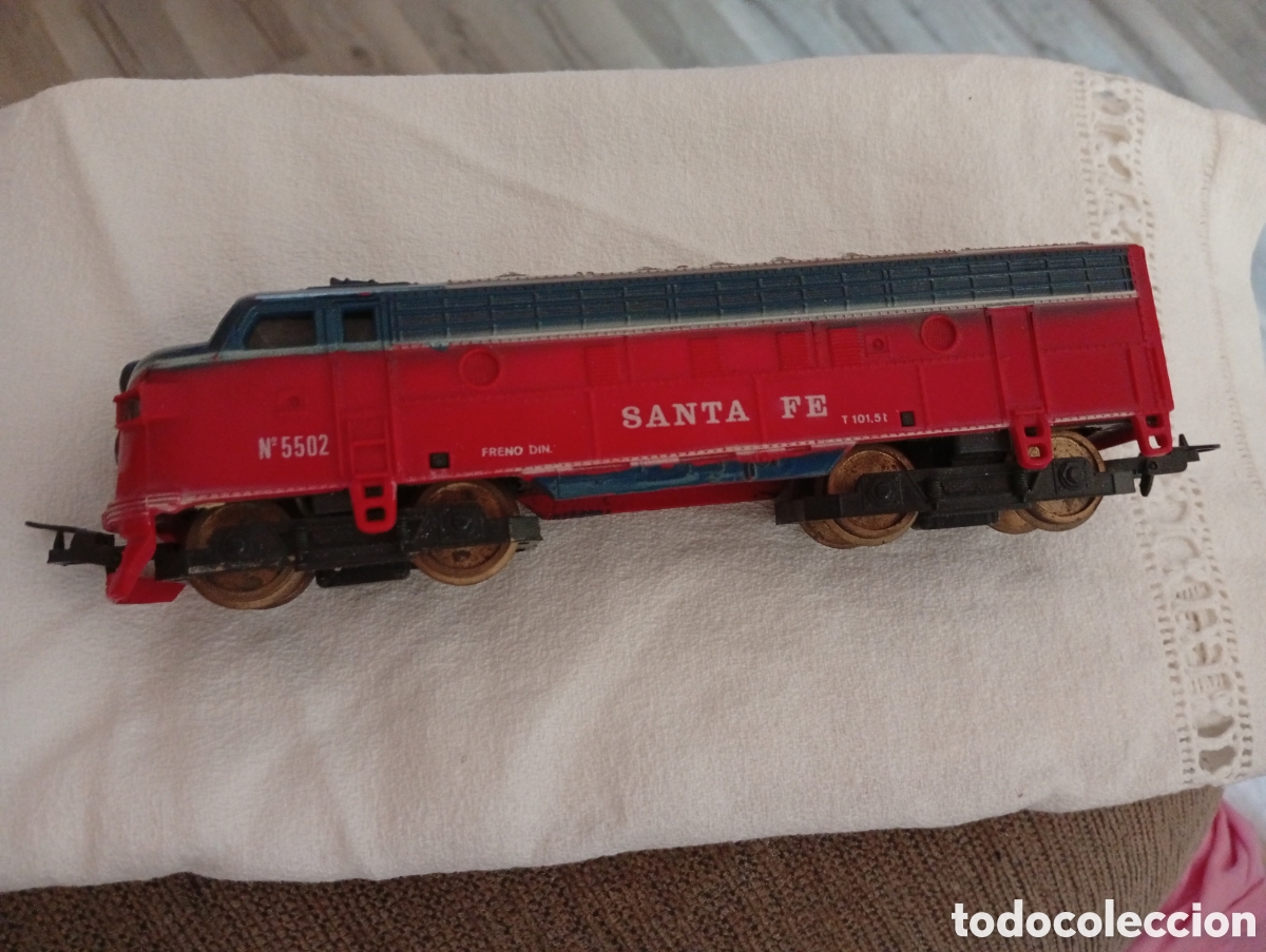 Trenes Escala: Locomotora Santa fe buen estado