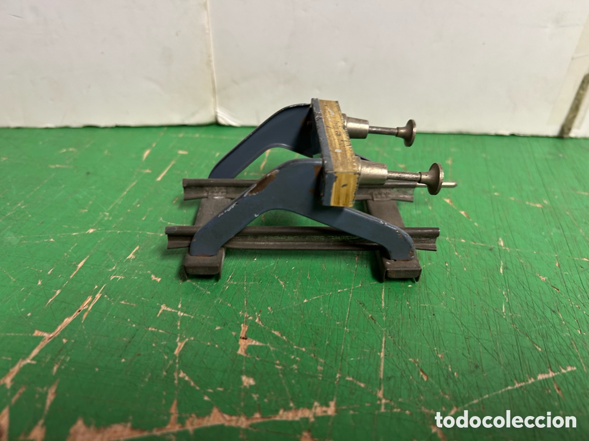 Trenes escala: TOPE FINAL VIA METALICO SCALA 0 - Foto 5