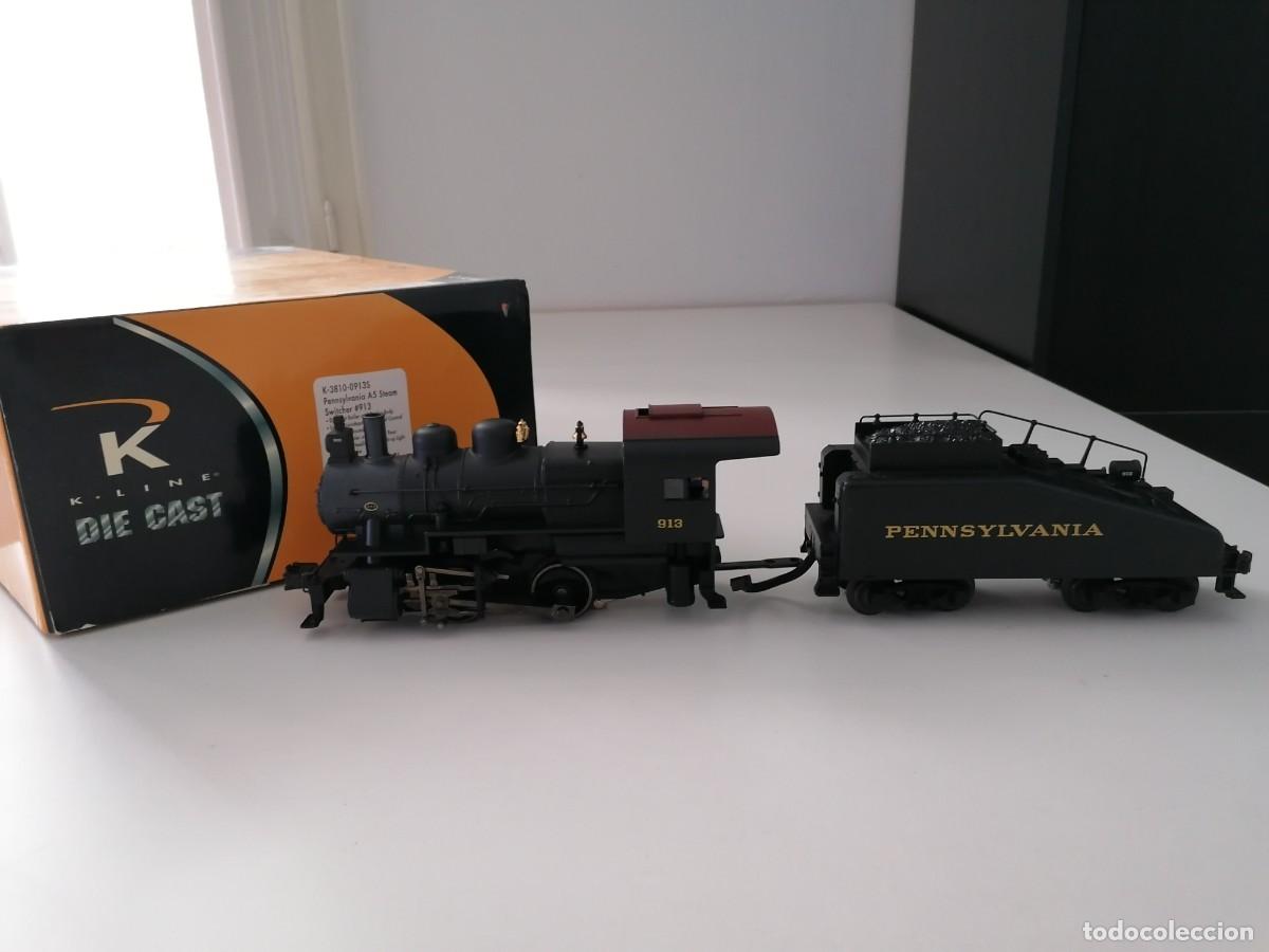 Modelleisenbahnen: K-Line 0 3810-0913S Locomotora de Vapor Pennsylvania 913 Sonido Nueva