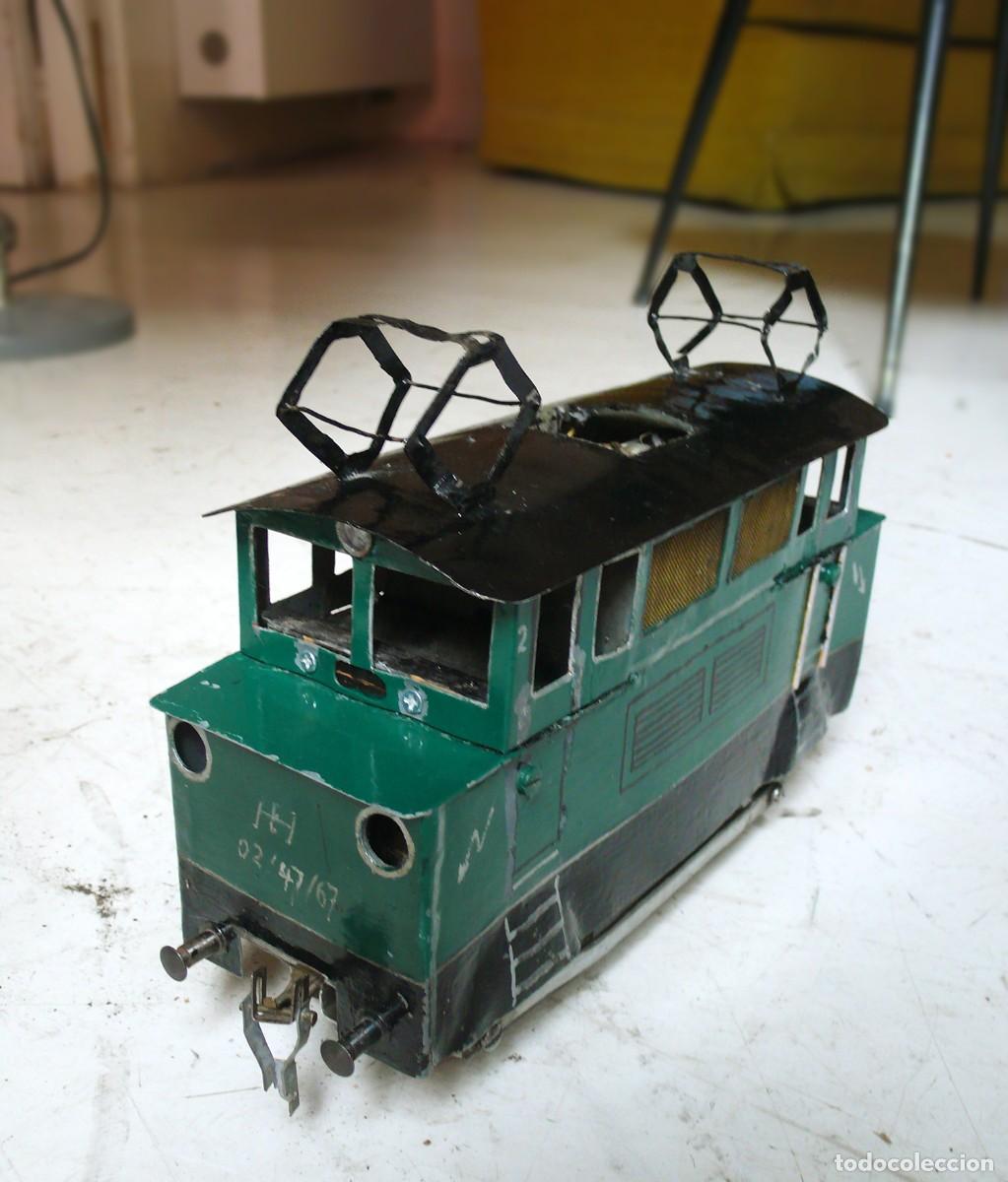 Trenes Escala: locomotora artesanal de grandes dimensiones