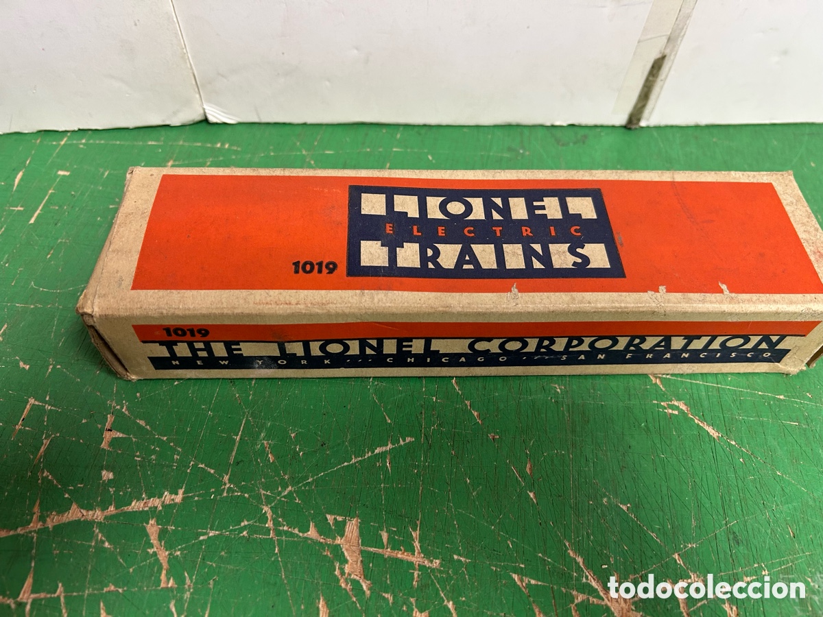 Trenes escala: LIONEL JUEGO DE PISTA DE CONTROL REMOTO VINTAGE 1019 EN CAJA ORIGINAL NUEVO TENEMOS STOCK