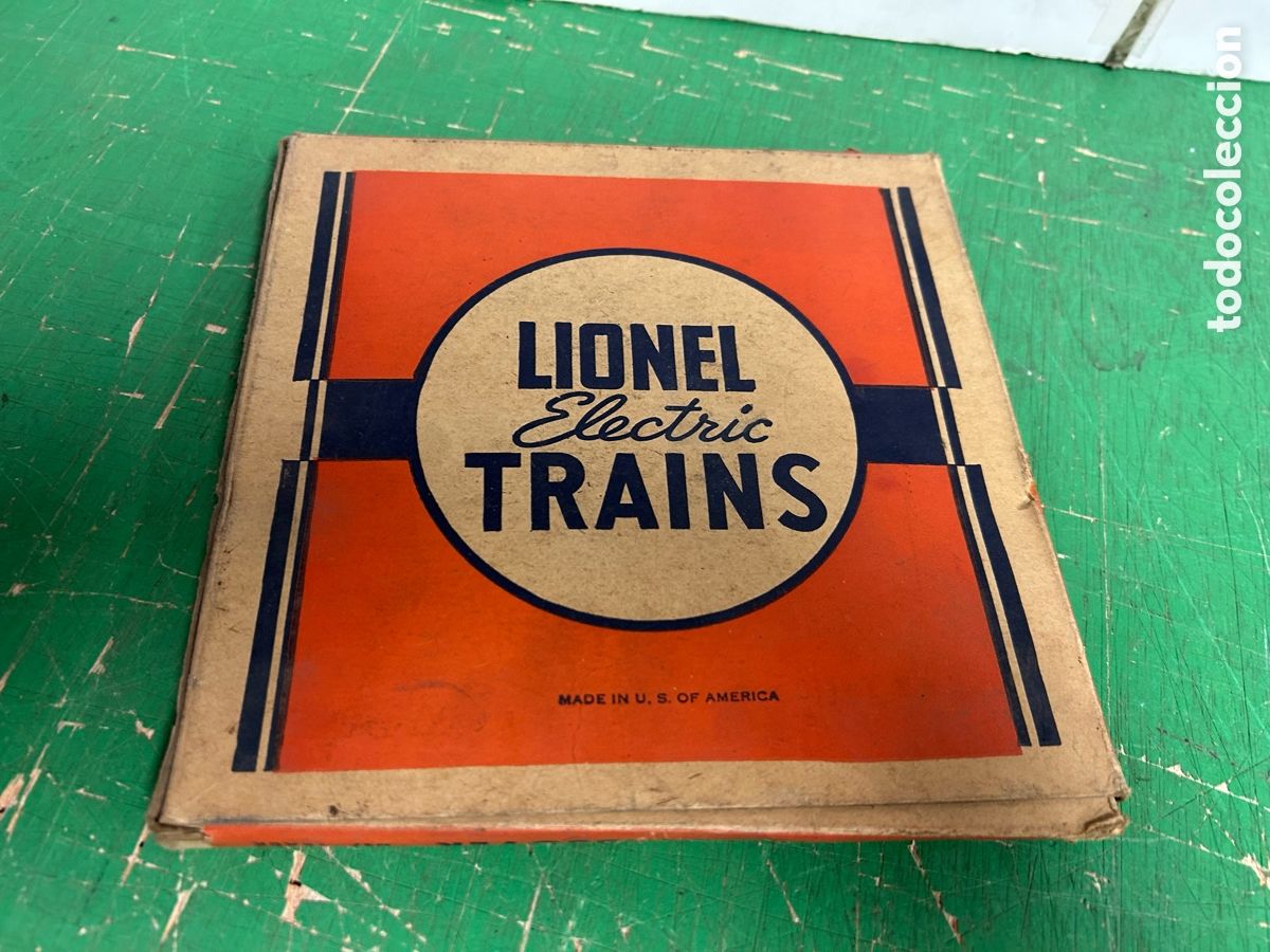 Trenes escala: LAIONEL TREN 1021 CRUCE VIA NUEVO EN SU CAJA ORIGINAL