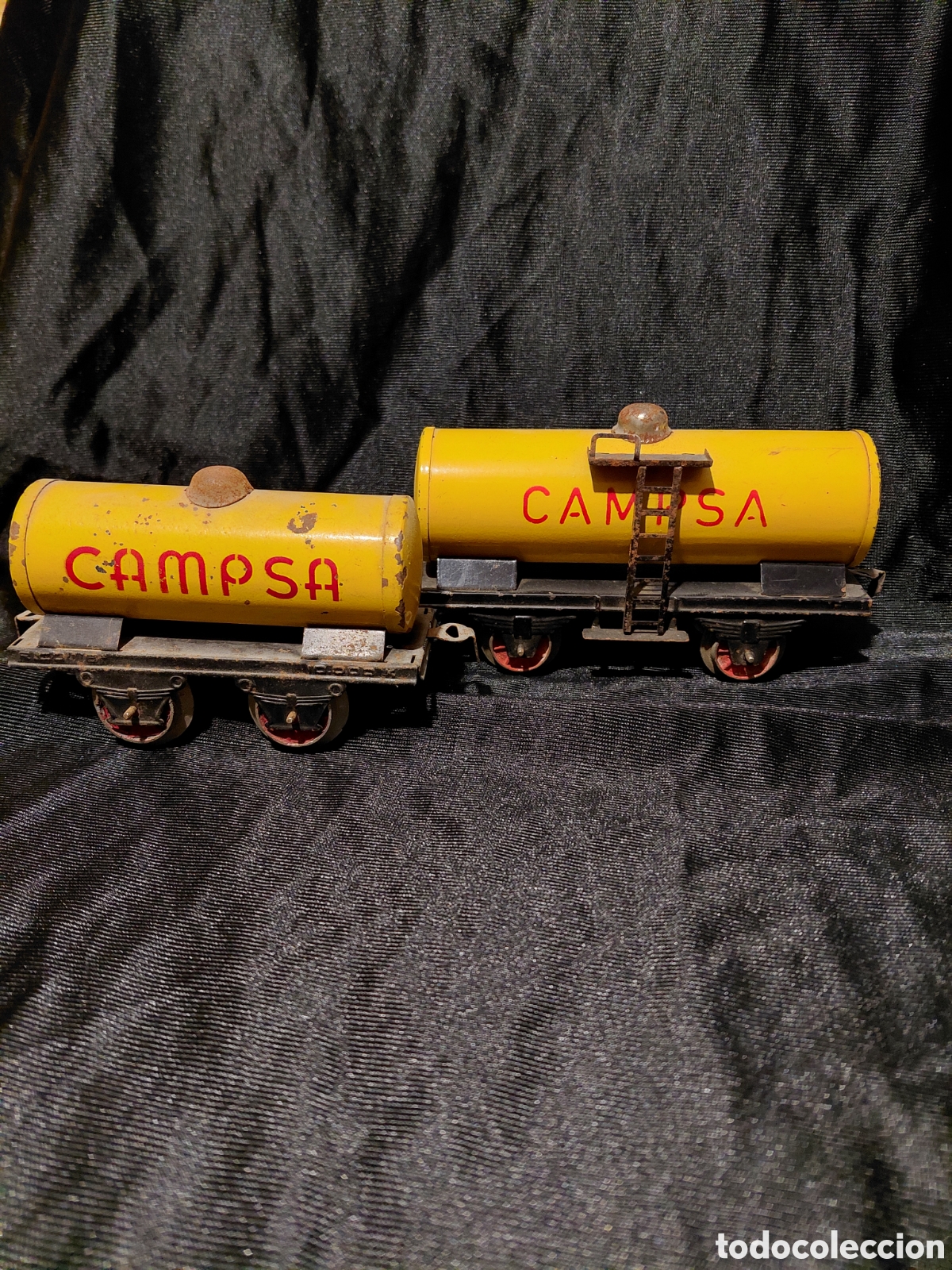 Trenes escala: Lote de vagones cisterna Campsa - Foto 1