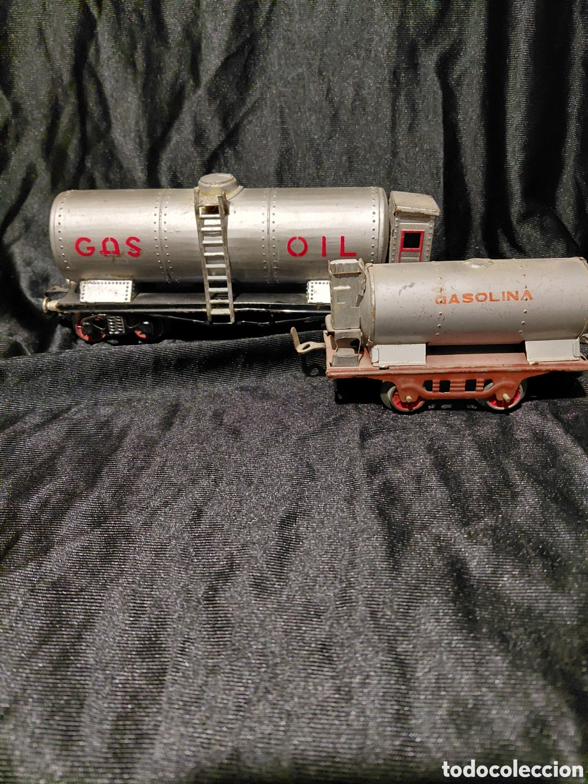 Trenes escala: Lote de vagones gasolina - Foto 1